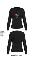 PVFR 80552354 Women's Long Sleeve V-neck Shirt - 18
