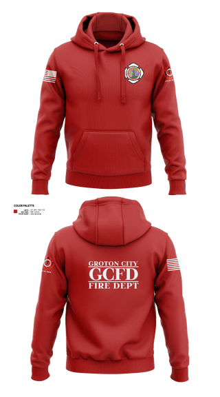 Hoodie, Groton City Fire Department, , Teamtime, Team time, sublimation, custom sports apparel, team uniforms, spirit wear, spiritwear, sports uniforms, custom shirts, team store, custom team store, fundraiser sports, apparel fundraiser