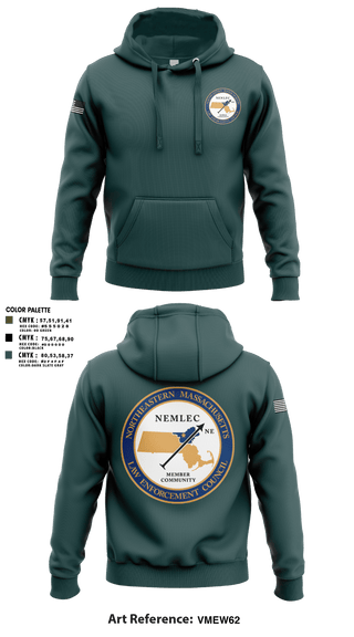 Hoodie, NEMLEC, , Teamtime, Team time, sublimation, custom sports apparel, team uniforms, spirit wear, spiritwear, sports uniforms, custom shirts, team store, custom team store, fundraiser sports, apparel fundraiser