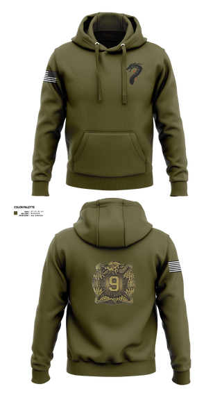 Hoodie, 4-9 Infantry 4/2SBCT, , Teamtime, Team time, sublimation, custom sports apparel, team uniforms, spirit wear, spiritwear, sports uniforms, custom shirts, team store, custom team store, fundraiser sports, apparel fundraiser