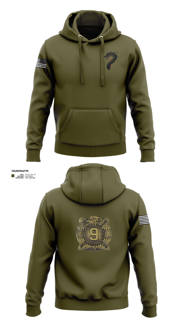 Hoodie, 4-9 Infantry 4/2SBCT, , Teamtime, Team time, sublimation, custom sports apparel, team uniforms, spirit wear, spiritwear, sports uniforms, custom shirts, team store, custom team store, fundraiser sports, apparel fundraiser