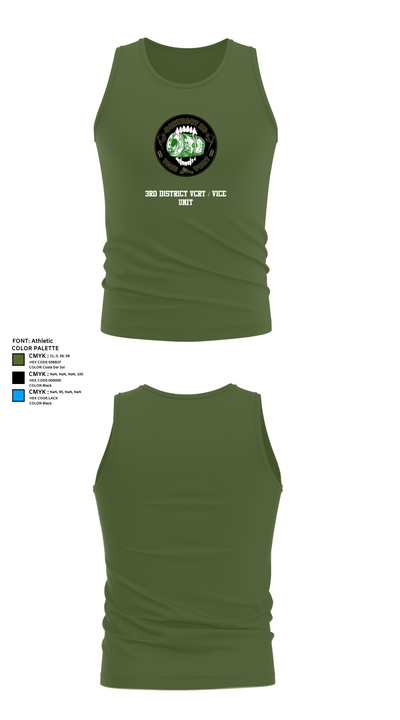 3rd District VCRT / Vice Unit 93634923 Tank Top - 56