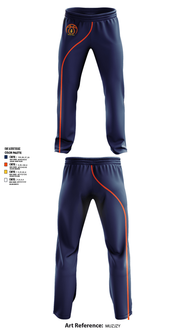 Sweatpants, Illinois Impact Basketball, Men's Basketball, Teamtime, Team time, sublimation, custom sports apparel, team uniforms, spirit wear, spiritwear, sports uniforms, custom shirts, team store, custom team store, fundraiser sports, apparel fundraiser