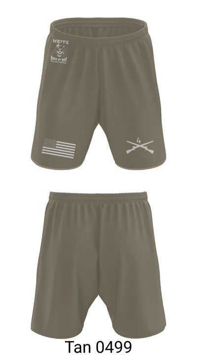 4th platoon misfits 6678865 Athletic Shorts With Pockets - 69