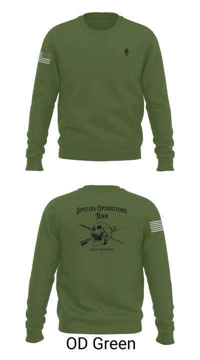 Special Operations Team 76879429 Crew Neck Sweatshirt - 43