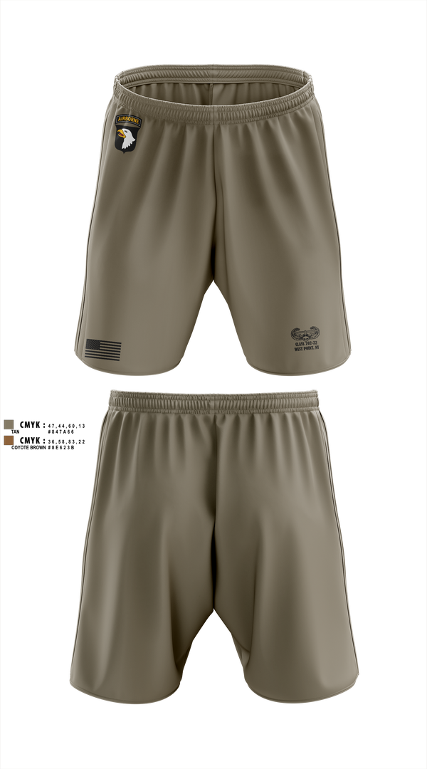 Athletic Shorts With Pockets, AASLT 10-25 Ft. Campbell, Kentucky, , Teamtime, Team time, sublimation, custom sports apparel, team uniforms, spirit wear, spiritwear, sports uniforms, custom shirts, team store, custom team store, fundraiser sports, apparel fundraiser