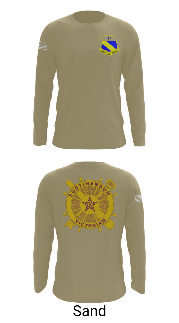 Long Sleeve Performance Shirt, 2nd BN (LS) 349th RGT, , Teamtime, Team time, sublimation, custom sports apparel, team uniforms, spirit wear, spiritwear, sports uniforms, custom shirts, team store, custom team store, fundraiser sports, apparel fundraiser
