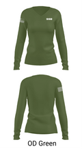 SSB 16634592 Women's Long Sleeve V-neck Shirt - 54