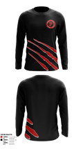 Proctor Raiders 743138 Long Sleeve Performance Shirt 1