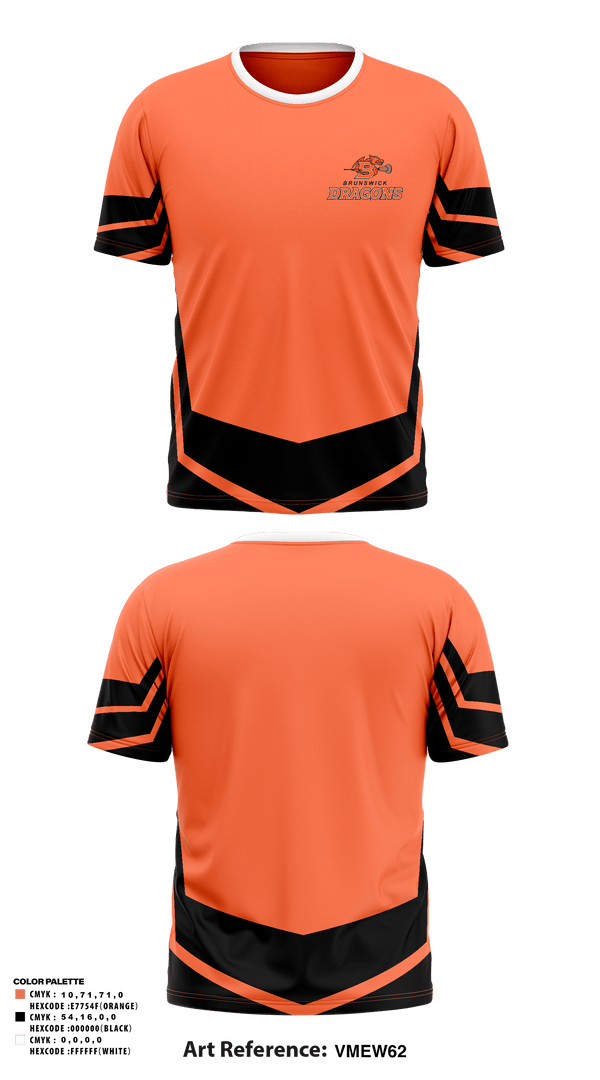 Short Sleeve Performance Shirt, Brunswick Youth Lacrosse, Men's Lacrosse, Teamtime, Team time, sublimation, custom sports apparel, team uniforms, spirit wear, spiritwear, sports uniforms, custom shirts, team store, custom team store, fundraiser sports, apparel fundraiser
