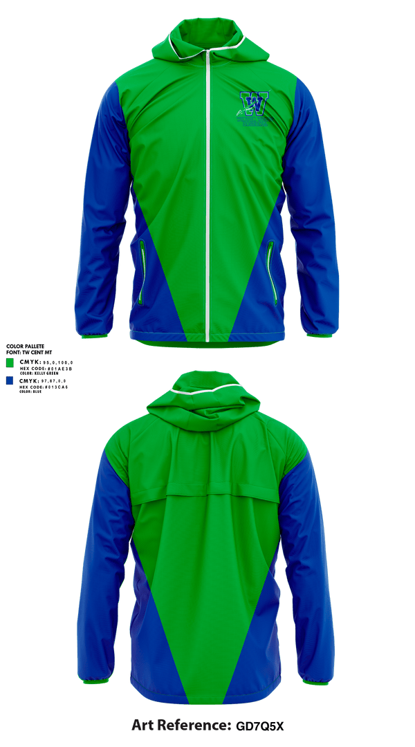 Windbreaker, Winton Woods Baseball, Baseball, Teamtime, Team time, sublimation, custom sports apparel, team uniforms, spirit wear, spiritwear, sports uniforms, custom shirts, team store, custom team store, fundraiser sports, apparel fundraiser