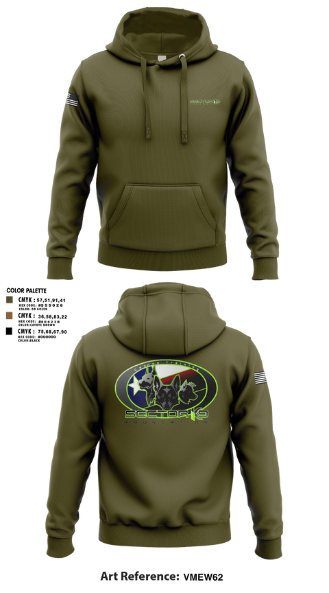 Hoodie, Sector K9 Foundation, , Teamtime, Team time, sublimation, custom sports apparel, team uniforms, spirit wear, spiritwear, sports uniforms, custom shirts, team store, custom team store, fundraiser sports, apparel fundraiser