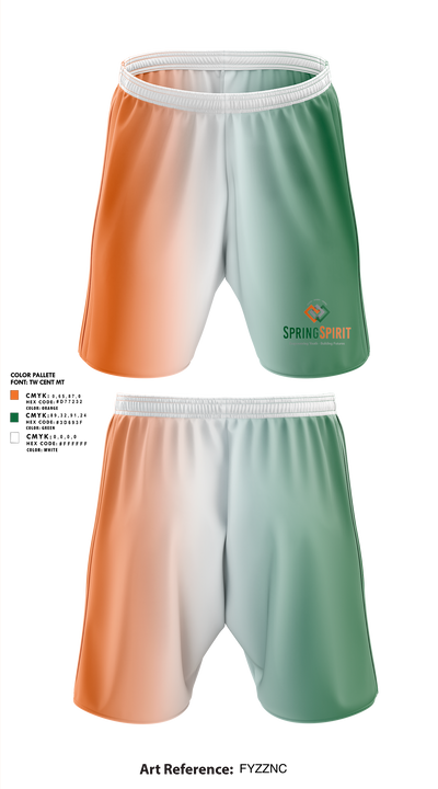 SpringSpirit 94401678 Athletic Shorts With Pockets - 1