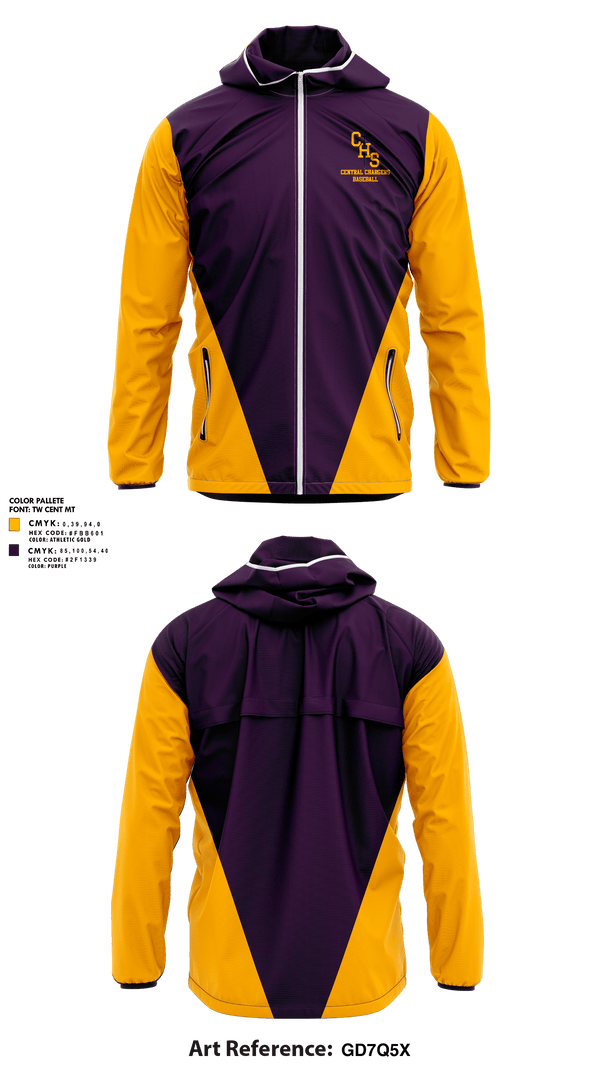 Windbreaker, Central Chargers Baseball, Baseball, Teamtime, Team time, sublimation, custom sports apparel, team uniforms, spirit wear, spiritwear, sports uniforms, custom shirts, team store, custom team store, fundraiser sports, apparel fundraiser