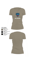 Blue Panthers 97909853 Women's Short Sleeve V-neck Shirt - 64