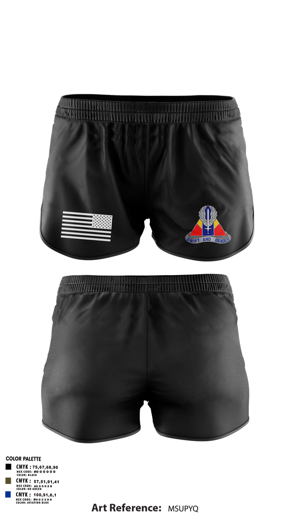Ranger Panties, A Co, 2-13th Aviation Regiment, , Teamtime, Team time, sublimation, custom sports apparel, team uniforms, spirit wear, spiritwear, sports uniforms, custom shirts, team store, custom team store, fundraiser sports, apparel fundraiser