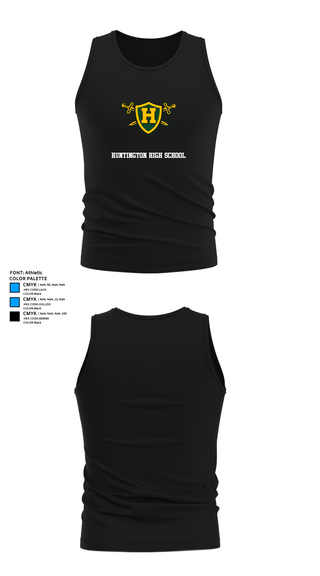 Tank Top, Huntington High School, Tennis, Teamtime, Team time, sublimation, custom sports apparel, team uniforms, spirit wear, spiritwear, sports uniforms, custom shirts, team store, custom team store, fundraiser sports, apparel fundraiser