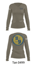 Naval Research Lab 68705363 Women's Long Sleeve V-neck Shirt - 73