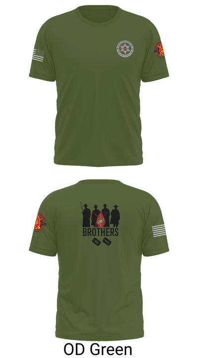 Wpns 1/8 Mortars 40720351 Old School Cotton Feel Shirt - 50
