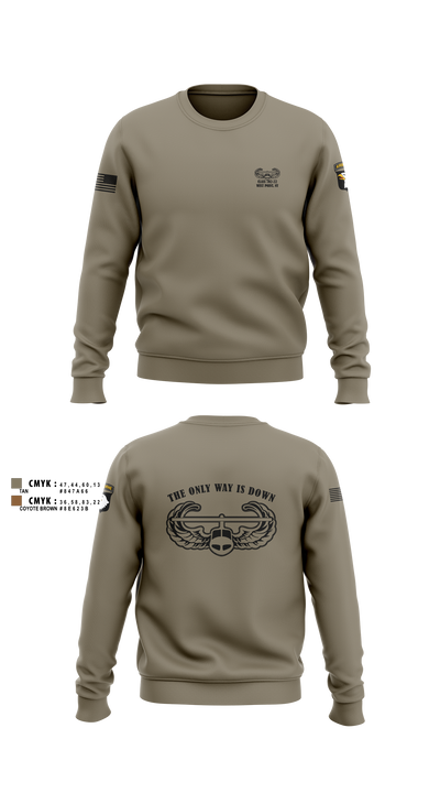 AASLT 10-25 Ft. Campbell, Kentucky 1453593 Crew Neck Sweatshirt - 1