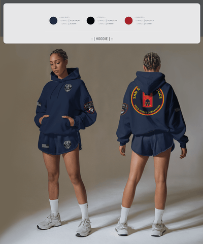 San marcos police - field force 1789471 Hoodie - 4