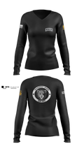TAMUSA ROTC 34304538 Women's Long Sleeve V-neck Shirt - 2