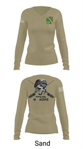 1st Battalion 69th Infantry Regiment 40459574 Women's Long Sleeve V-neck Shirt - 97