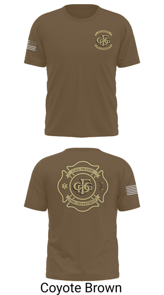 Old School Cotton Feel Shirt, Casa Grande Fire Department, , Teamtime, Team time, sublimation, custom sports apparel, team uniforms, spirit wear, spiritwear, sports uniforms, custom shirts, team store, custom team store, fundraiser sports, apparel fundraiser