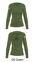 Special Operations Team 76879429 Women's Long Sleeve V-neck Shirt - 54