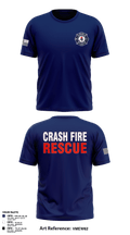 ISA Air base Fire Dept. 19172110 Old School Cotton Feel Shirt - 61