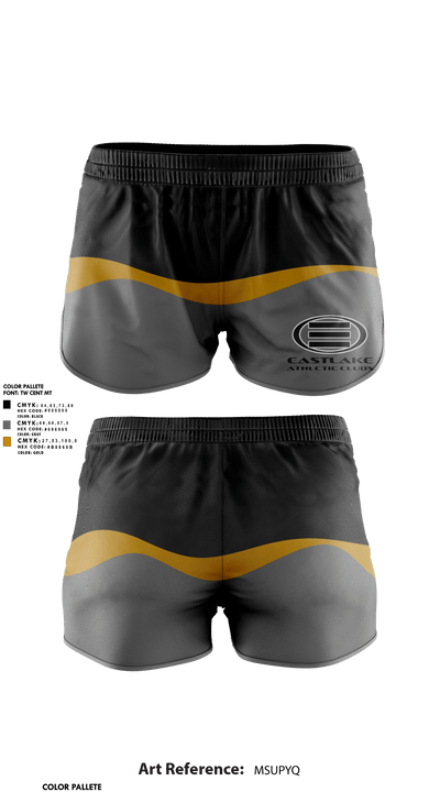 Eastlake Athletic Clubs 24025475 Women's Shorts - 1