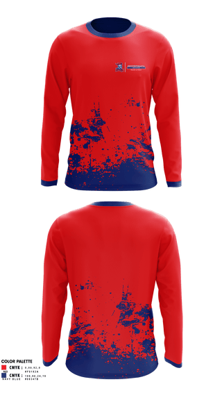 Long Sleeve Performance Shirt, Spotsylvania High School Track & Field, Track & Field, Teamtime, Team time, sublimation, custom sports apparel, team uniforms, spirit wear, spiritwear, sports uniforms, custom shirts, team store, custom team store, fundraiser sports, apparel fundraiser