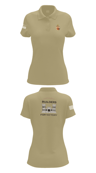 3 EN BN 81320944 Women's Short Sleeve Performance Polo  - 95