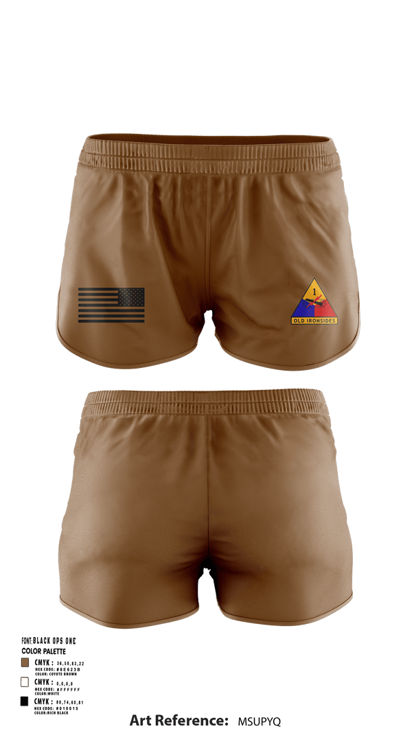 Ranger Panties, B/4-60TH ADAR, Army, Teamtime, Team time, sublimation, custom sports apparel, team uniforms, spirit wear, spiritwear, sports uniforms, custom shirts, team store, custom team store, fundraiser sports, apparel fundraiser