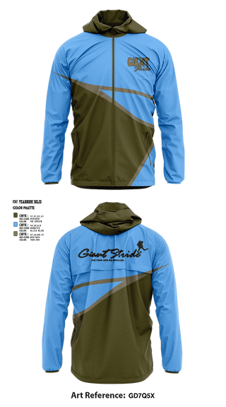 Windbreaker, Giant Stride KSAGiant Stride Global, Water Polo, Teamtime, Team time, sublimation, custom sports apparel, team uniforms, spirit wear, spiritwear, sports uniforms, custom shirts, team store, custom team store, fundraiser sports, apparel fundraiser