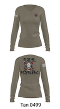 526th ECC Desperados FMT 5277023 Women's Long Sleeve V-neck Shirt - 77