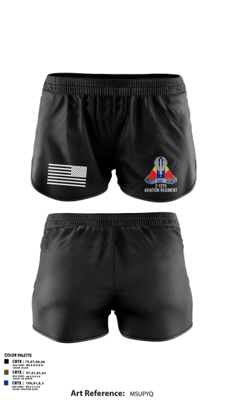 Ranger Panties, A Co, 2-13th Aviation Regiment, , Teamtime, Team time, sublimation, custom sports apparel, team uniforms, spirit wear, spiritwear, sports uniforms, custom shirts, team store, custom team store, fundraiser sports, apparel fundraiser