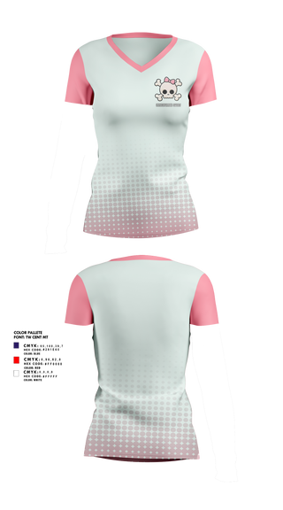 Womens Short Sleeve Vneck Shirt, Cycopaths Oahu, Spirit Store, Teamtime, Team time, sublimation, custom sports apparel, team uniforms, spirit wear, spiritwear, sports uniforms, custom shirts, team store, custom team store, fundraiser sports, apparel fundraiser
