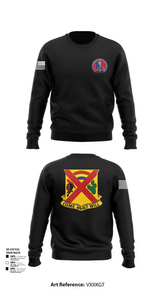 Crew Neck Sweatshirt, Charley troop 2-108 CAV, , Teamtime, Team time, sublimation, custom sports apparel, team uniforms, spirit wear, spiritwear, sports uniforms, custom shirts, team store, custom team store, fundraiser sports, apparel fundraiser