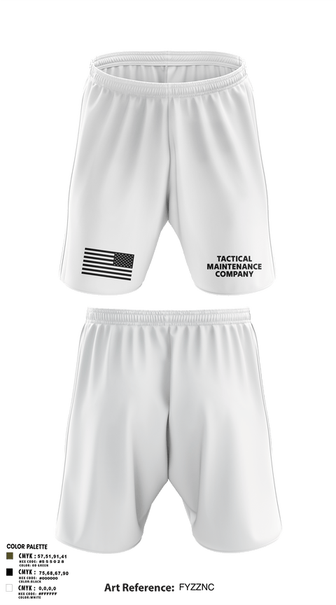 Athletic Shorts With Pockets, Tactical Maintenance Company, Marines, Teamtime, Team time, sublimation, custom sports apparel, team uniforms, spirit wear, spiritwear, sports uniforms, custom shirts, team store, custom team store, fundraiser sports, apparel fundraiser