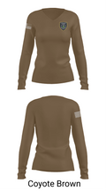 D.O.E. Protective Force 10017861 Women's Long Sleeve V-neck Shirt - 16