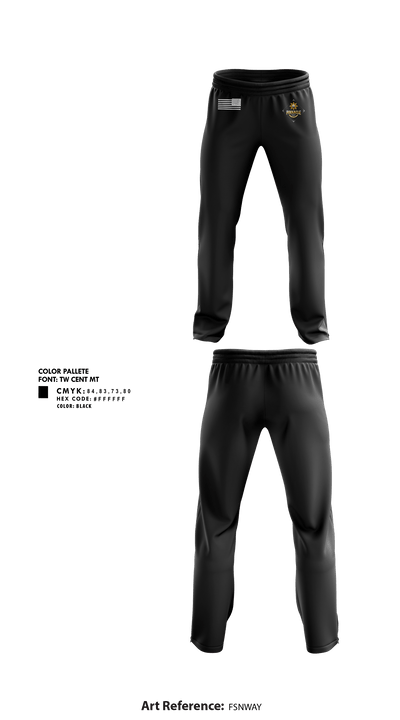 Pinnacle Martial Arts 28485454 Sweatpants - 3