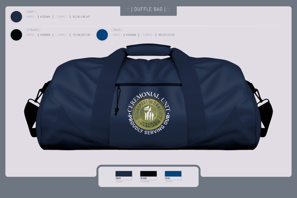 Duffle Bag, Twu Local 100 Ceremonial Unit & Honor Guard, , Teamtime, Team time, sublimation, custom sports apparel, team uniforms, spirit wear, spiritwear, sports uniforms, custom shirts, team store, custom team store, fundraiser sports, apparel fundraiser