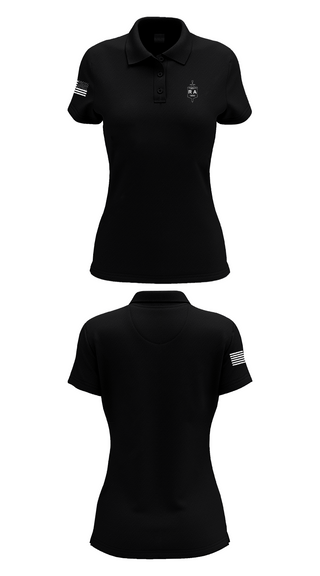 Womens Short Sleeve Performance Polo, Resurrection Airsoft, , Teamtime, Team time, sublimation, custom sports apparel, team uniforms, spirit wear, spiritwear, sports uniforms, custom shirts, team store, custom team store, fundraiser sports, apparel fundraiser