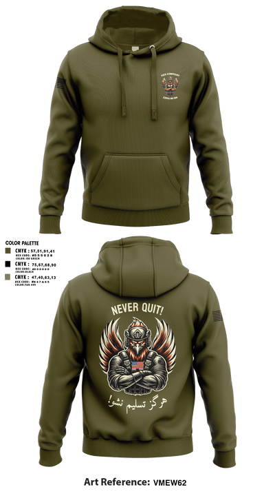 F CO, 229th MI BN Hoodie - 1