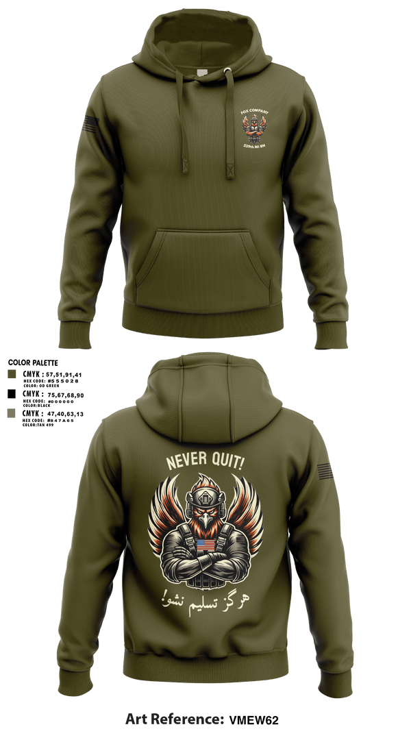 Hoodie, F CO, 229th MI BN, , Teamtime, Team time, sublimation, custom sports apparel, team uniforms, spirit wear, spiritwear, sports uniforms, custom shirts, team store, custom team store, fundraiser sports, apparel fundraiser
