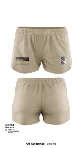 Ranger Panties, 198th Infantry Training Brigade, , Teamtime, Team time, sublimation, custom sports apparel, team uniforms, spirit wear, spiritwear, sports uniforms, custom shirts, team store, custom team store, fundraiser sports, apparel fundraiser