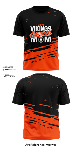 Short Sleeve Performance Shirt, North Canton Hoover Vikings, Baseball, Teamtime, Team time, sublimation, custom sports apparel, team uniforms, spirit wear, spiritwear, sports uniforms, custom shirts, team store, custom team store, fundraiser sports, apparel fundraiser