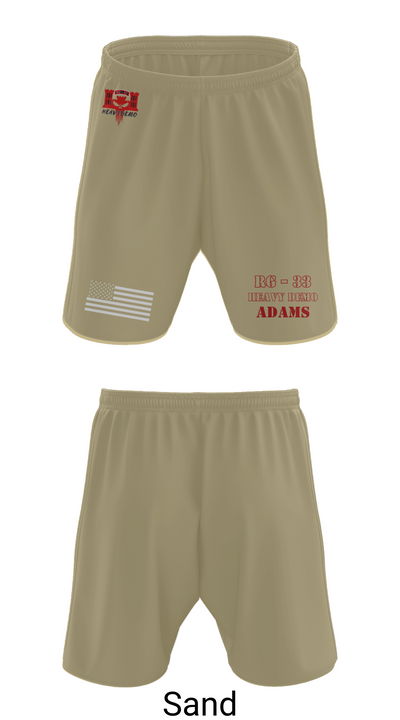 CESD Bravo 35th Engineer Battalion 45351759 Athletic Shorts With Pockets - 89