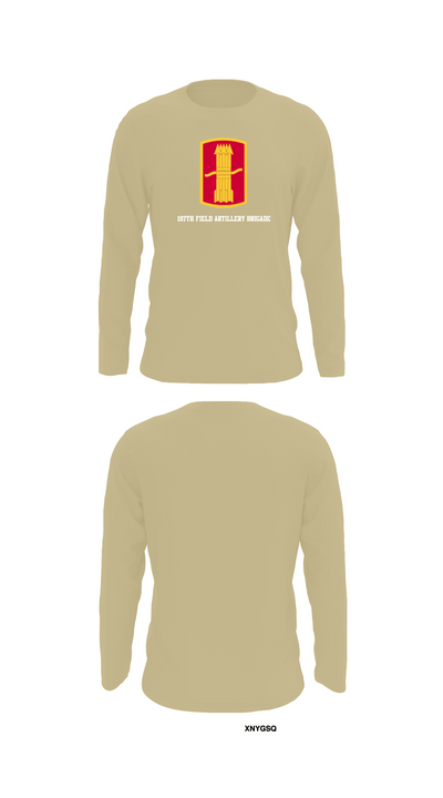197th field artillery brigade 46187100 Long Sleeve Performance Shirt 88
